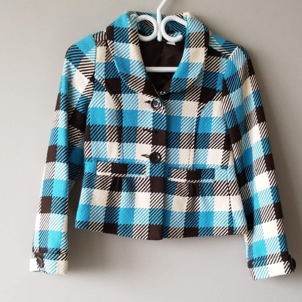 Divided by H&M Short Peacoat style Blazer Jacket